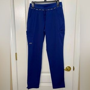 Grey’s Anatomy by Barco women’s scrub pants small petite blue